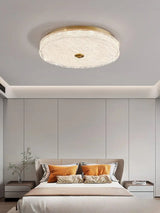 Modern Circular LED Glass Ceiling Lamp - Hans Lumiere