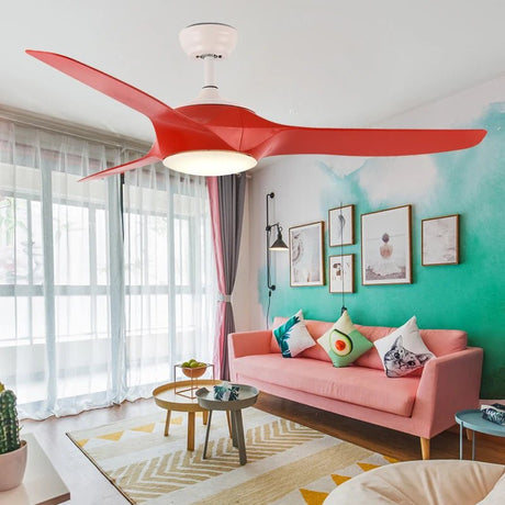Modern Contemporary Ceiling Fan Light With Remote Control Fan - Hans Lumiere