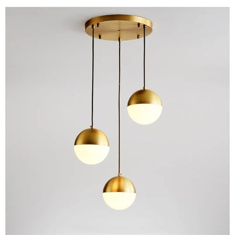 Modern Copper Pendant Lights - Hans Lumiere