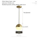 Modern Copper Pendant Lights - Hans Lumiere
