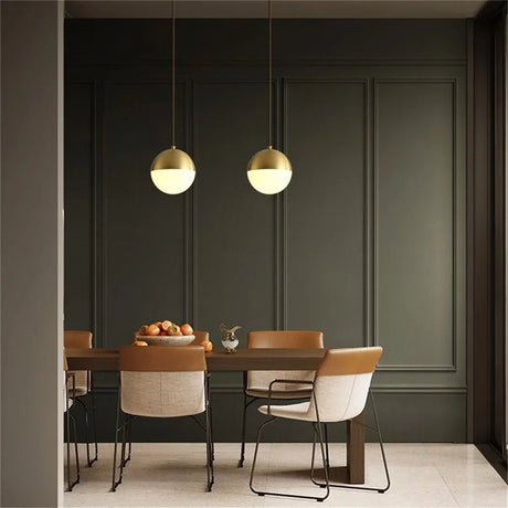 Modern Copper Pendant Lights - Hans Lumiere