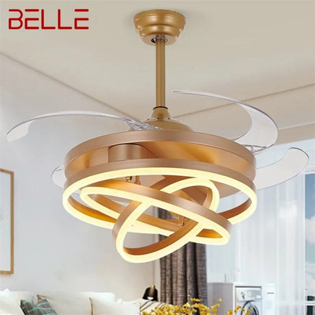 Modern Creative Ceiling Fan Light Without Blade - Hans Lumiere