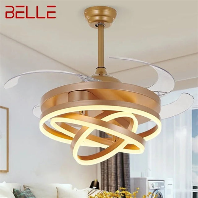 Modern Creative Ceiling Fan Light Without Blade - Hans Lumiere