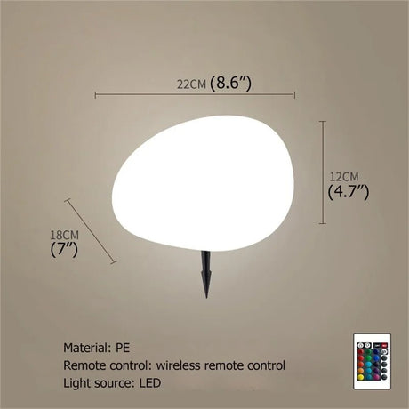 Modern Creative Stones Outdoor Lawn Lights - Hans Lumiere