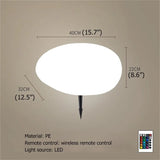 Modern Creative Stones Outdoor Lawn Lights - Hans Lumiere