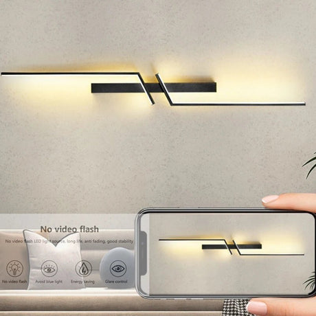 Modern Creative Strip Led Wall Lamp - Hans Lumiere
