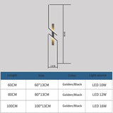 Modern Creative Strip Led Wall Lamp - Hans Lumiere