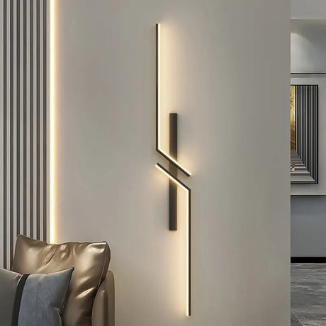 Modern Creative Strip Led Wall Lamp - Hans Lumiere
