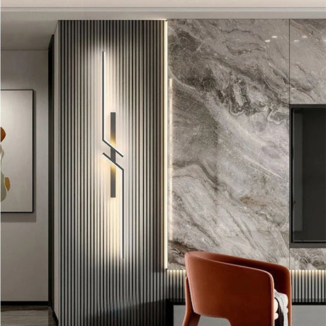 Modern Creative Strip Led Wall Lamp - Hans Lumiere