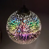 Modern Creativity Fireworks Pendant Lamp 3D Vision Mood Lights - Hans Lumiere