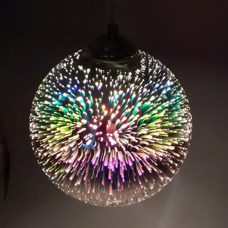 Modern Creativity Fireworks Pendant Lamp 3D Vision Mood Lights - Hans Lumiere