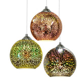 Modern Creativity Fireworks Pendant Lamp 3D Vision Mood Lights - Hans Lumiere