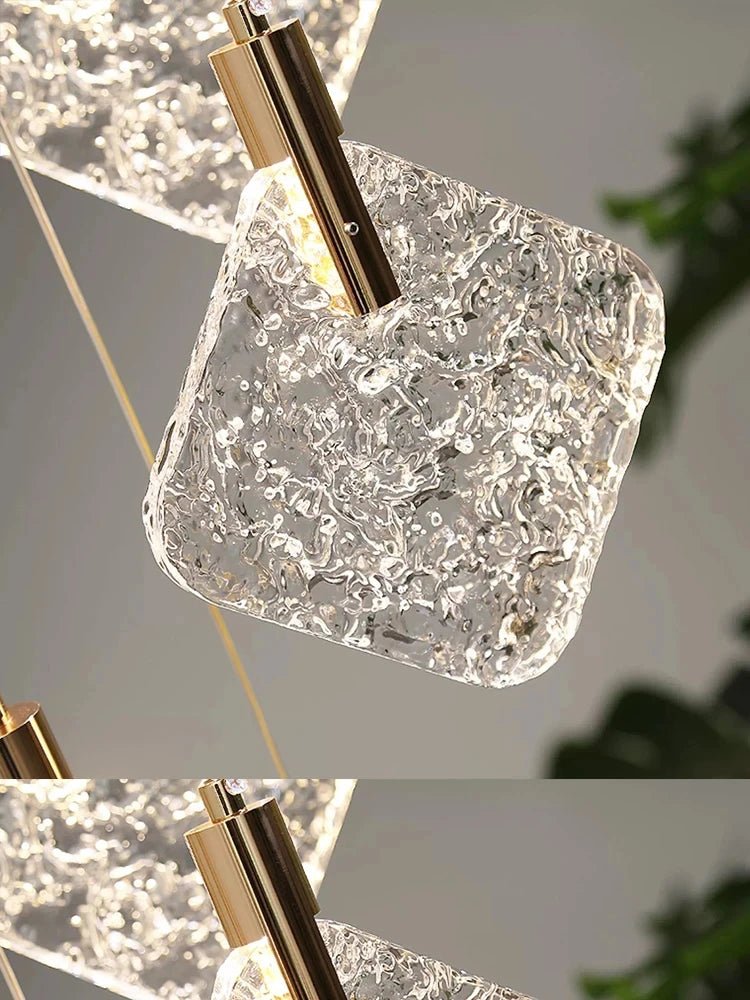 Modern Crystal Ceiling Pendant Chandelier for Living Room, Staircase & Restaurant - Hans Lumiere
