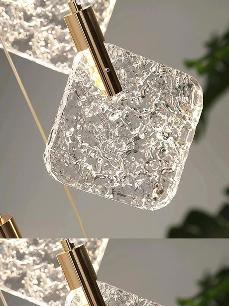 Modern Crystal Ceiling Pendant Chandelier for Living Room, Staircase & Restaurant - Hans Lumiere