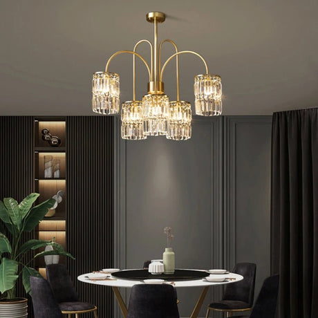 Modern Crystal LED Chandelier - Hans Lumiere