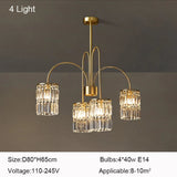 Modern Crystal LED Chandelier - Hans Lumiere