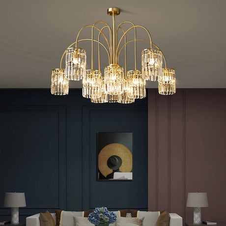 Modern Crystal LED Chandelier - Hans Lumiere