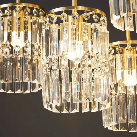 Modern Crystal LED Chandelier - Hans Lumiere