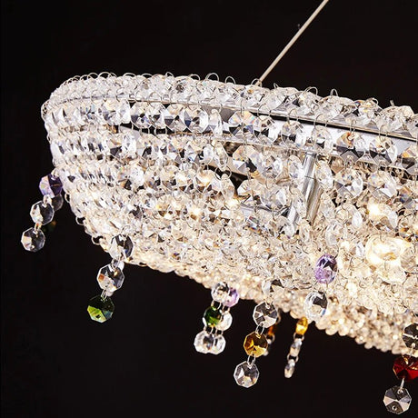 Modern Crystal LED Suspension Chandeliers Lighting - Hans Lumiere