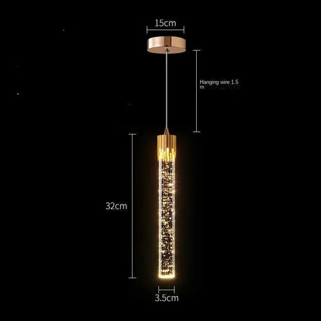 Modern Crystal Pendant Lamp Hanging Lights - Hans Lumiere