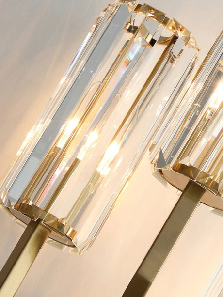 Modern Crystal Wall Sconce for Living Room and Bedroom - Hans Lumiere