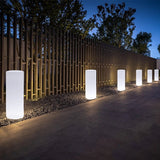 Modern Cylinder Landscape Lamp With Remote Control - Hans Lumiere