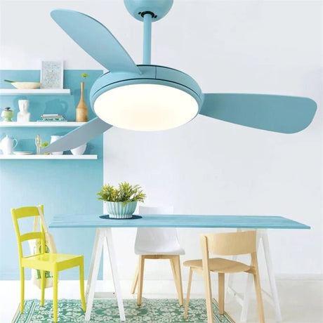 Modern Decorative Ceiling Fan With Remote Control - Hans Lumiere