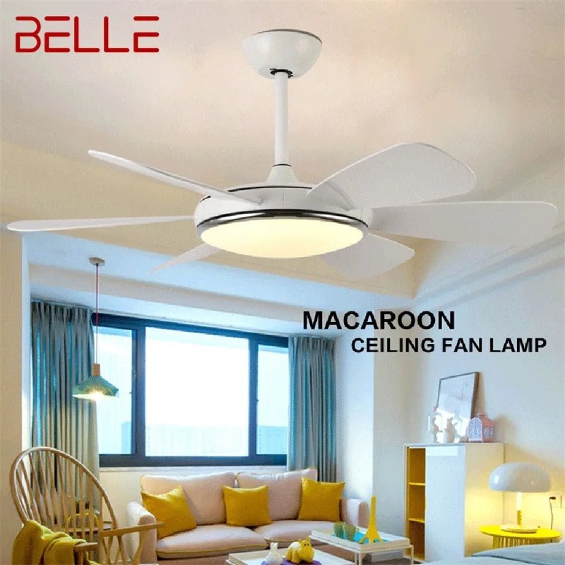 Modern Decorative Ceiling Fan With Remote Control - Hans Lumiere