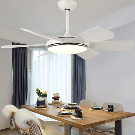 Modern Decorative Ceiling Fan With Remote Control - Hans Lumiere