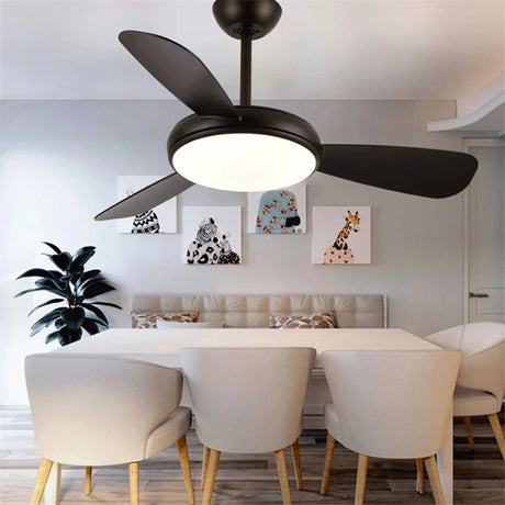 Modern Decorative Ceiling Fan With Remote Control - Hans Lumiere