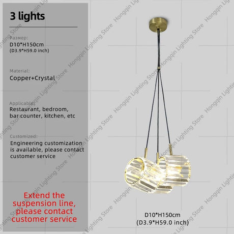 Modern Dimmable Nordic Pendant Light for Bedroom & Dining Room - Hans Lumiere