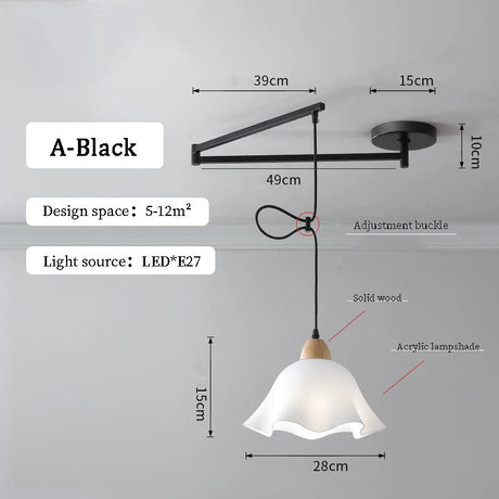 Modern Dining Table Rocker LED Chandelier - Hans Lumiere