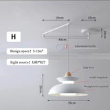 Modern Dining Table Rocker LED Chandelier - Hans Lumiere