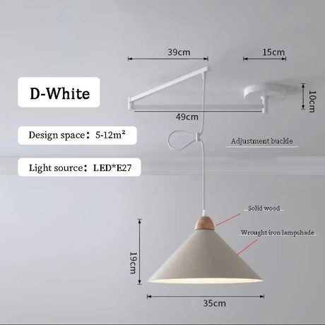 Modern Dining Table Rocker LED Chandelier - Hans Lumiere
