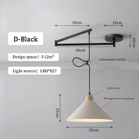 Modern Dining Table Rocker LED Chandelier - Hans Lumiere