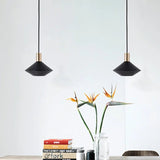 Modern Dome Pendant Light — Black & White, Dimmable LED - Hans Lumiere