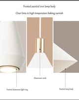 Modern Dome Pendant Light — Black & White, Dimmable LED - Hans Lumiere