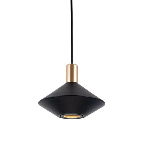 Modern Dome Pendant Light — Black & White, Dimmable LED - Hans Lumiere