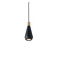 Modern Dome Pendant Light — Black & White, Dimmable LED - Hans Lumiere