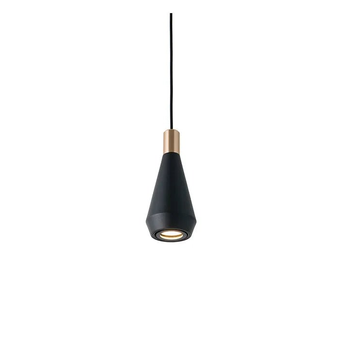 Modern Dome Pendant Light — Black & White, Dimmable LED - Hans Lumiere