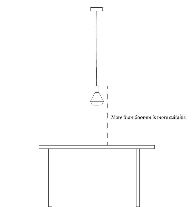 Modern Dome Pendant Light — Black & White, Dimmable LED - Hans Lumiere