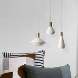 Modern Dome Pendant Light — Black & White, Dimmable LED - Hans Lumiere