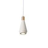 Modern Dome Pendant Light — Black & White, Dimmable LED - Hans Lumiere