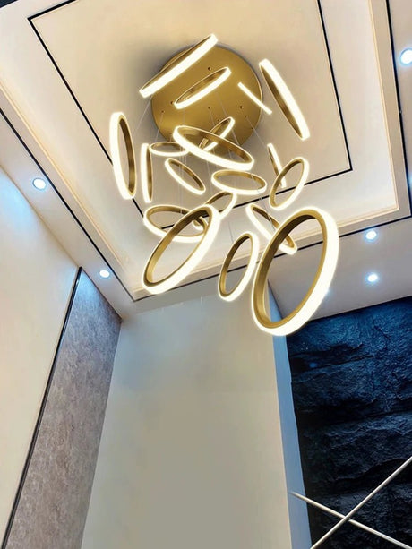 Modern Duplex Staircase Pendant Hanging Lamp - Hans Lumiere