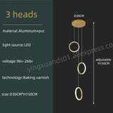 Modern Duplex Staircase Pendant Hanging Lamp - Hans Lumiere