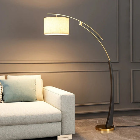 Modern Family Nordic Fishing Floor Lamp - Hans Lumiere