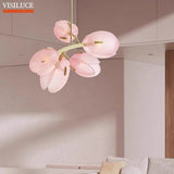 Modern Flower Chandelier Pendant Light - Hans Lumiere