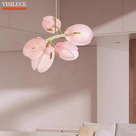Modern Flower Chandelier Pendant Light - Hans Lumiere
