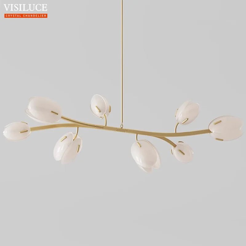 Modern Flower Chandelier Pendant Light - Hans Lumiere