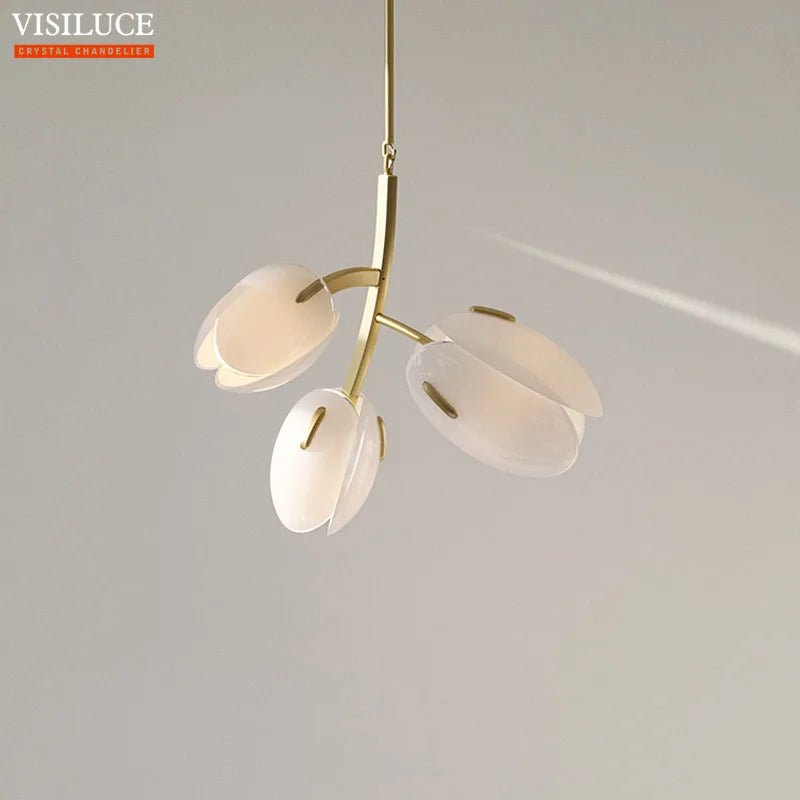 Modern Flower Chandelier Pendant Light - Hans Lumiere
